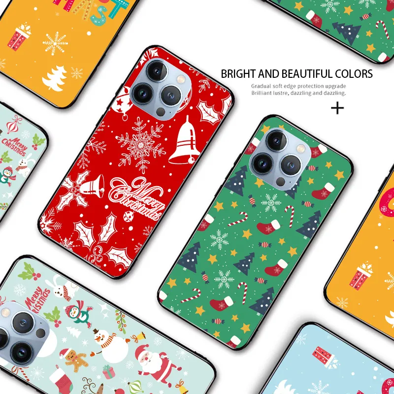 Hontinga for iPhone Plus Plus Case Merry Christmas Gifts for