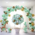 Mint Green Colored Party Pastel Latex Balloons 50 Pcs for Birthday Wedding Engagement Anniversary Christmas Festival any Friends & Family Party Decorations-pastel balloon. 