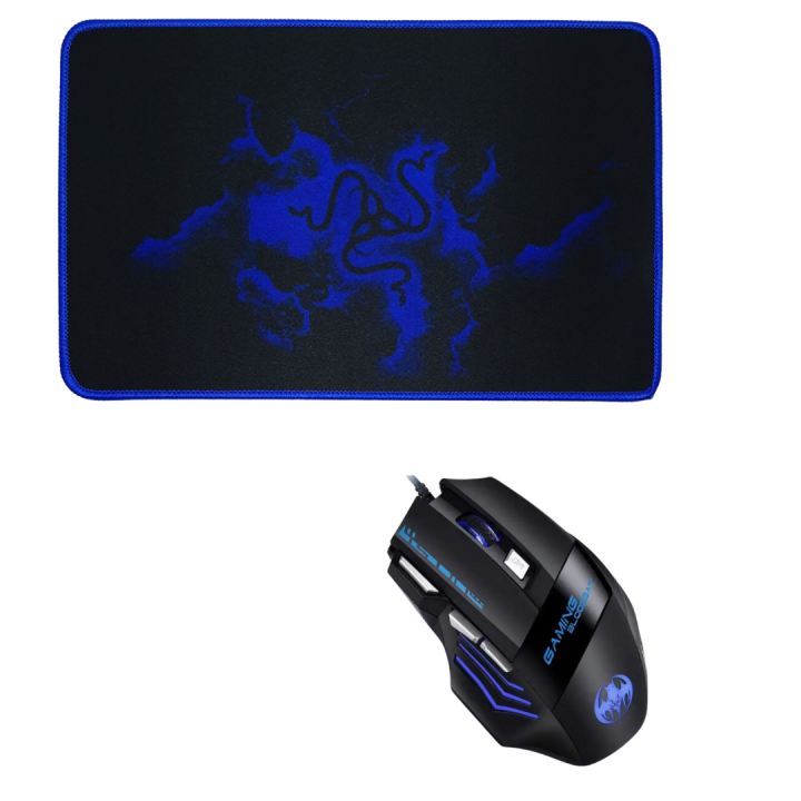 Bloodbat RGB Gaming Mouse + Mouse Pad Q3