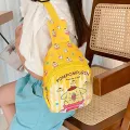 Kid Travel Crossbody Backpack Sanrio Bag Cinnamoroll Bag Cartoon Shoulder Handbag Kuromi Kawaii Hello Kitty Chest Bags Girl Gift Queena. 