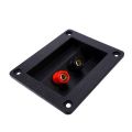 H4ga 2 Positions Junction Box Screw Clip Speaker Box Terminal Board Plate. 