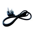 Laptop Power Cable 3 Pin - Black Colour. 