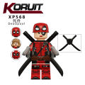 KT1076 Block Toys Figure X People Super Person Wolverine Deadpool Magneto Colossus Building Block. 