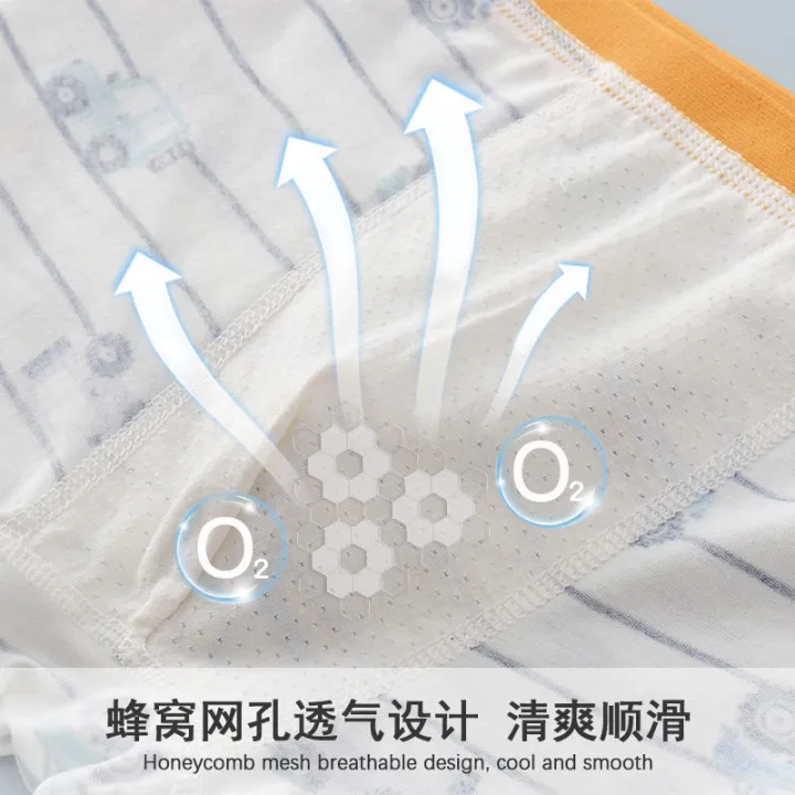 Senma%20s%20Cotton%20Boys'%20Cotton%20Boxer%20Briefs%20Children's%20Underwear%20Boys'%20Boxer%20Shorts%20Middle%20and%20Big%20Children's%20Underpants%20-%20Image%202