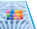 Creative Mushroom Nails Intelligence Learning Education Pegboard. 