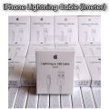 iphone Lightning To USB 1m Cable - White. 