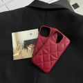 Retro Red Color Leather Phone Case For Iphone 15 Pro Max 11 12 13 14 Pro Max Plus Luxury Solid Color Ultra Thin Hard Back Cover. 