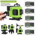 4D 16 Lines Laser Level 360° Self-leveling Machine USB Rechargeable Lithium Battery Leveling Tool Vertical Horizontal. 
