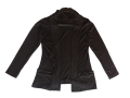 Women Girl s Cotton Overcoat  Black Top Over Wear Long Sleeve. 