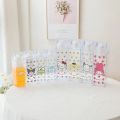 500ml/1000ml Sanrios Cinnamoroll Kuromi Mymelody Cartoon Milk carton shaped Water Bottle Transparent Milk Box Juice Water Cup. 