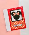 Handmade Mickey Mouse Birthday Cards. 