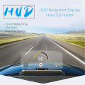 Hud 2020 New Obd2gps Dual Mode Obd2 Up Display Gps Hud Mirror Digital Mph Kmh Speedometer Water Temp Rpm. 