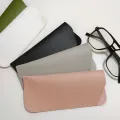 Fashionable Glasses Case Designer PU Leather Women's Sunglasses Box Portable Soft Case Eyewear Pouch for Accessories Travel Storage Ladies Eyewear Protection. 
