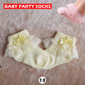 Baby Girl Party Socks - 1 to 2 Years. 