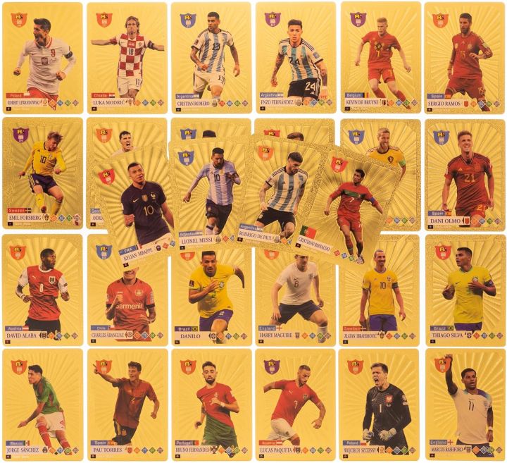 World%20Cup%20Football%20Stars%20Gold%20Plastic%20Card%20Pack%20(55%20Cards)%20-%20UEFA%20Champions%20League%20Gold%20Foil%20Cards,%20Soccer%20Cards%20Packs%20Collection%20Cards%20-%20Image%202