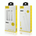 100W Fast Charging Cable | Type C to Type C Cable | C to C Cable | Fast Charging Cable | 1m C to C Cable | FONENG X80 Type-C to Type-C Cable - PD 100W Charging. 