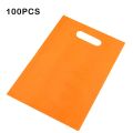 100 Pcs Customized Logo Color Shopping Bag With Handle Plastic Gift Bag Businss Customer Plastic Bag(excluding printing fee). 