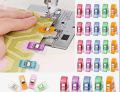 Sewing Clips Colorful Clips Multipurpose Plastic Craft Crocheting Knitting Safety Clothing Clips Color Binding Clips Paper. 