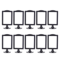 Double Sided Standing Picture Frames 4 X 6 Inch Pedestal Photo Frame Plastic Self Standing Frame for Table,20 Pack. 