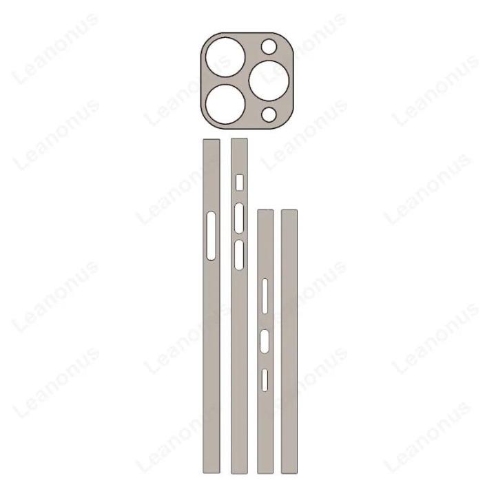 HOT%20Titanium%20Color%20Side%20Skin%20for%20iPhone%2015%2014%2013%2012%2016%20Pro%20Max%20Frame%20Protector%203M%20Wrap%20Border%20Cover%20With%20Logo%20Camera%20Sticker%20-%20Image%204