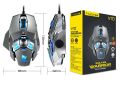 T-Wolf V10 Warrior RGB Lighting Mechanical Gaming Mouse. 