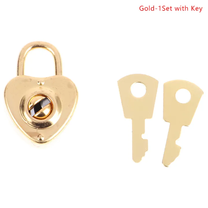 Mini%20Heart%20Shape%20Padlock%20Luggage%20Hardware%20Locks%20W/Key%20For%20Jewelry%20Box%20Suitcase%20-%20Image%206