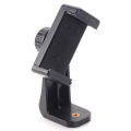 Phone Holder/Vertical and Horizontal Tripod Mount Adapter Rotatable Bracket with 1/4 Inch Screw Hole/Adjustable Clip. 
