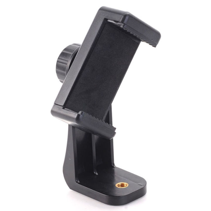 Phone%20Holder/Vertical%20and%20Horizontal%20Tripod%20Mount%20Adapter%20Rotatable%20Bracket%20with%201/4%20Inch%20Screw%20Hole/Adjustable%20Clip%20-%20Image%205