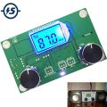 FM Radio Receiver Module Frequency Modulation Stereo Receiving PCB Circuit Board With Silencing LCD Display 3-5V LCD Module. 