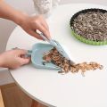 Mini Cleaning Brush Small Broom Pot Set Brooms Dustpan and Brush Set Desktop Sweeper Garbage Cleaning Shovel Table Household Cleaning Tools. 