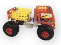 134 PCS Construction Assembling Truck Building Projects Toys For Kids 6 Year Old & Up, Metal & Plastic Building Construction Model Kit, Engineering Building Blocks & Educational Gifts For Kids. 