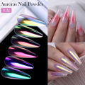 Waitz Naitz NICOLE DIARY Aurora Nail Powder Chrome Pigment Pearl Metallic RuNew bbing Dust Chameleon Effect Nail Art Glitter Manicure Decoration. 