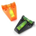 1PC Mini T Type Spirit Level Measurement Instrument Triangular Plastic Level Indicator T-Type Spirit Level Bubble Shell New N26. 
