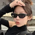LouisWill Women Sunglasses Retro Cat’s Eye Sunglasses Narrow Frame Fashion Summer Sunglasses UV400 Protection Polarized Sunglasses Eyes Protection Eyewear Sun Glasses. 