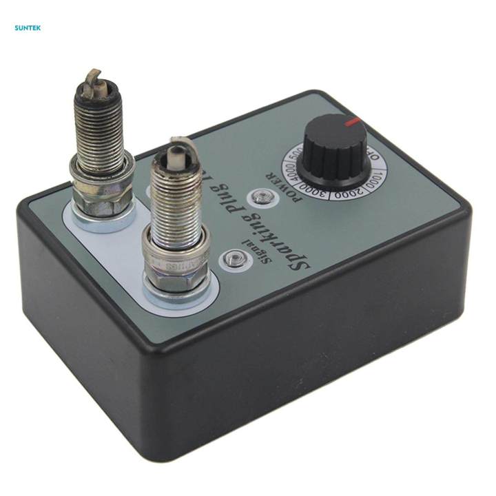 12V Car Spark Plug Tester Dual Hole Ignition Plug Analyzer Tool - Foto 6