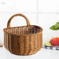 Kitchen Storage Basket Woven Hanging Baskets for Vegetables Toiletries Onion 17cmx13cmx15cm. 