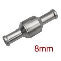 10mm Check Valve Brake Servo Booster No Return Inline One Way Valve Non Return Valve Vacuum Hose Aluminum Valve. 