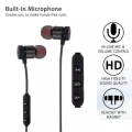 Bluetooth Wireless Headset Sports Neckband Magnetic Earphone Headphone For All Phones. 