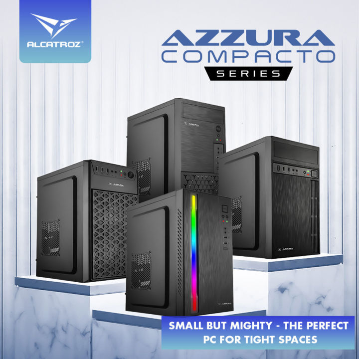 Alcatroz Azzura Compacto M-Atx Casing with PSU Voltron Bronze 235