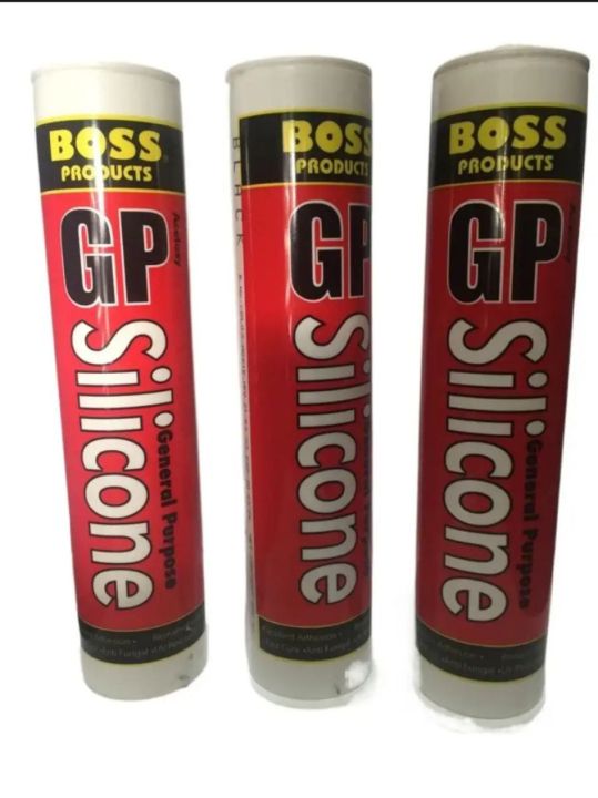 Boss%20GP%20Silicone%20Selant%20Multipurpose%20Silicone%20Sealant%20Clear,%20Black%20&%20White%20-280ml%20Silicone%20gum%20-%20Image%202