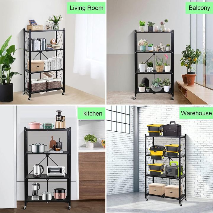 Heavy%20Duty%204-layer%20foldable%20Shelf,%20kitchen%20storage%20rack,%20No%20Assemble%20Required,%20Microwave%20and%20Oven%20Rack%20-%20Image%203