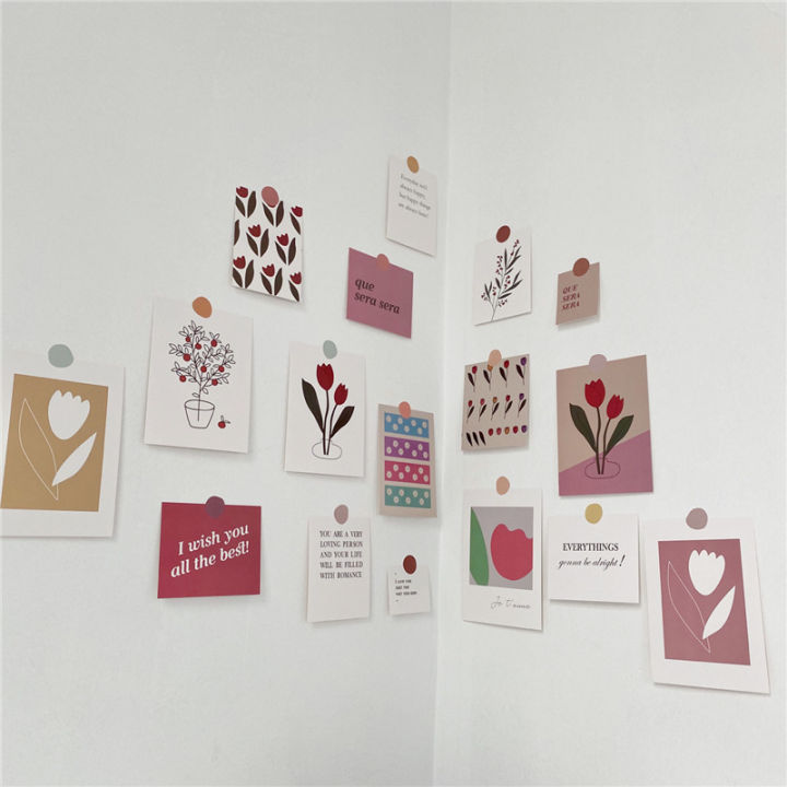 %E3%80%90The%20Quiet%20Page%E3%80%9117%20Sheets%20Ins%20Tulip%20Decoration%20Card%20Set%20Art%20Postcard%20Korean%20Style%20Flowers%20Diy%20Wall%20Sticker%20Photographic%20Props%20Background%20-%20Image%203