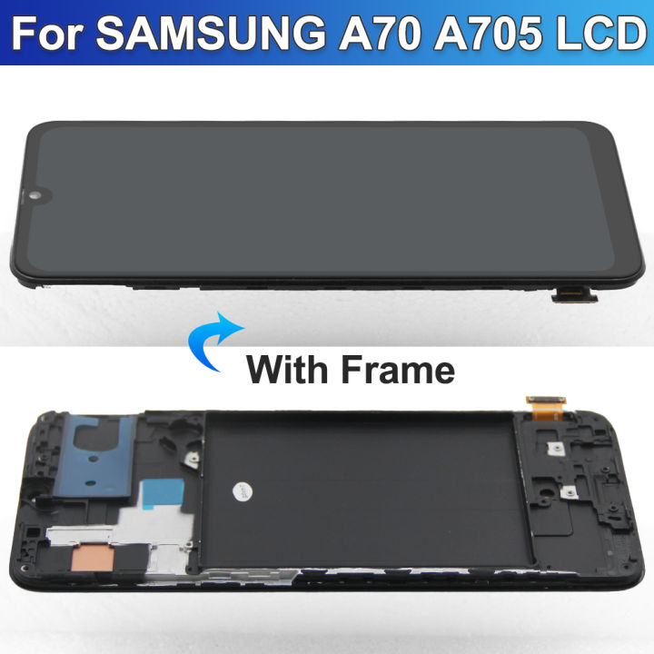 Super AMOLED A70 Display Screen, for Samsung Galaxy A70 A705 A705F ...