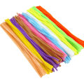 Hand Craft Accessories Child Toys 100PCS DIY Stuff Kid Creative Plush Chenille Sticks Stem Pipe Cleaner. 
