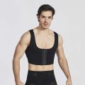 Gynecomastia Tightening Chest Binder Vest Slimming Body Shaper Hide Moobs Corset Shapewear Compression Belt Breathable Underwear. 