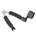 TWEXQNY 5X Black 3 in 1 Multifunction Guitar String Winder String Cutter Pin Puller. 