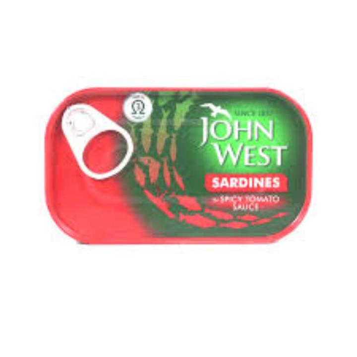 Johnwest Sardines In Spicy Tomato Sauce 120g