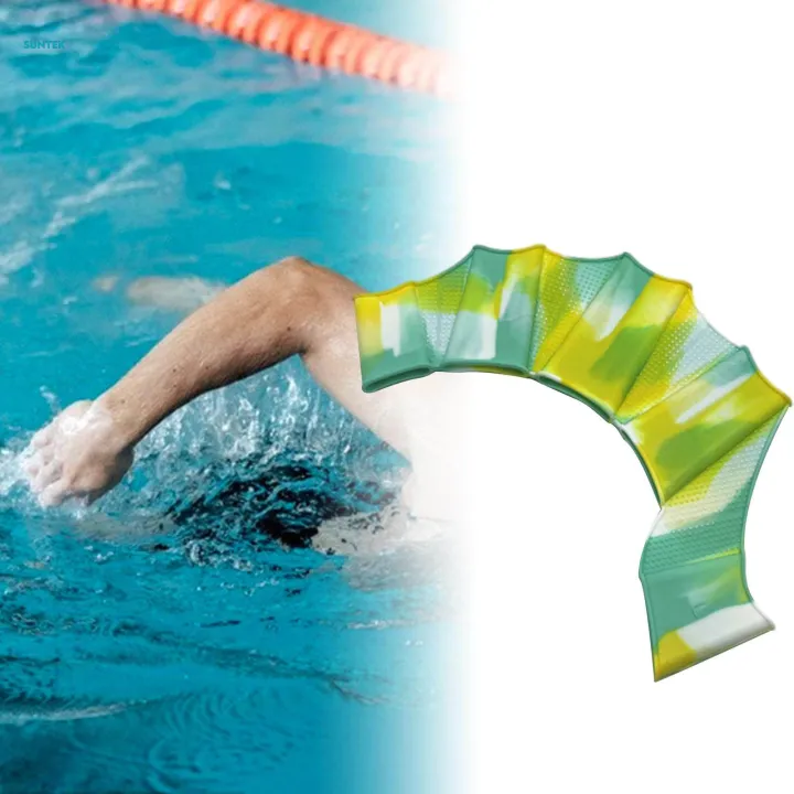 1%20Pair%20Hand%20Swimming%20Fins%20Silicone%20Frog%20Flippers%20for%20Snorkeling%20Surfing%20Men%20Cyan%20L%20-%20Image%206