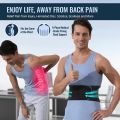 Back Braces for Lower Back Pain Relief, Breathable Back Support Belt for Men Women, Anti-skid Lumbar Support Belt for Sciatica. 