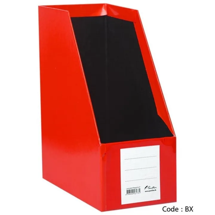 Panther Magazine Holder Laminated 6" - Red